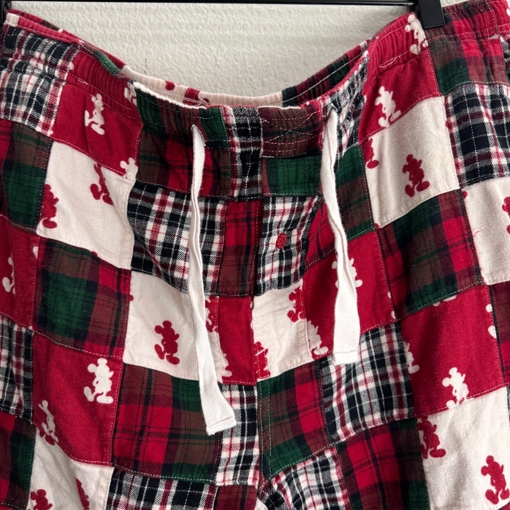 Disneyland Vintage Patch Work Pajama Pants Size XL - Picture 3 of 8